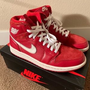 Jordan 1 high og gym red size 10